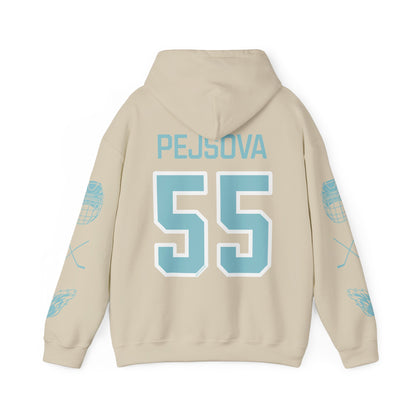 Daniela Pejsova 55 Heavy Fleet Hoodie