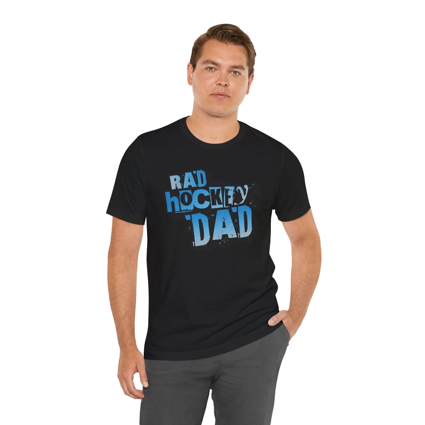 Rad Hockey Dad Softblend T-shirt