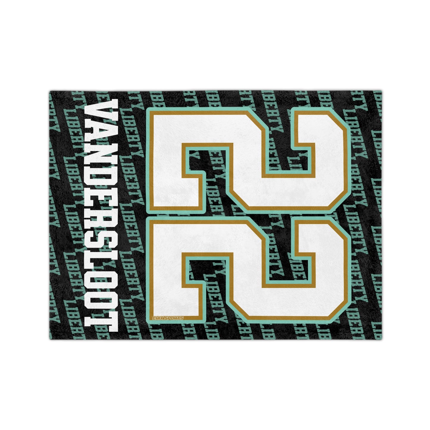 Courtney Vandersloot 22 Liberty Plush Microfiber Blanket