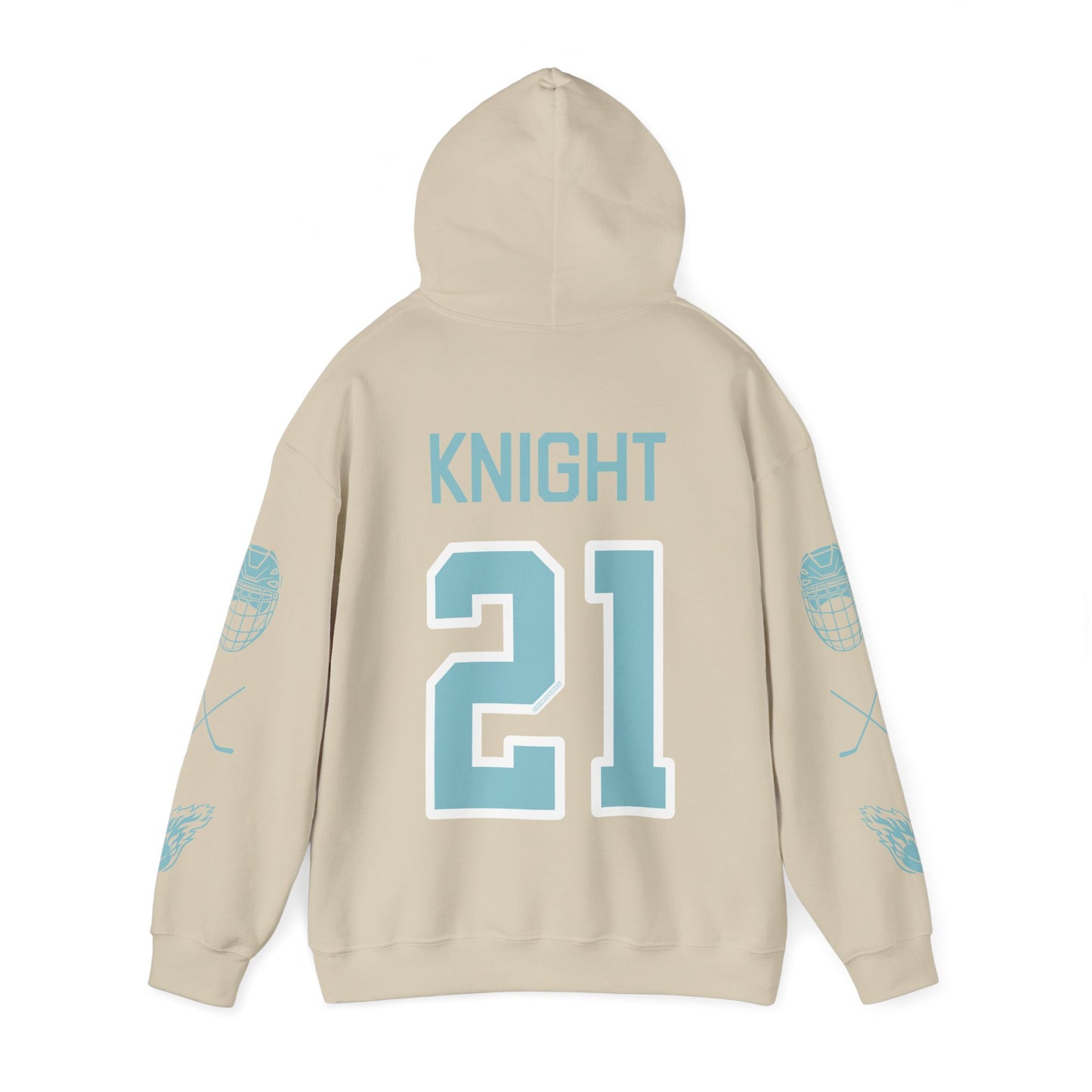 Hilary Knight 21 Heavy Fleet Hoodie