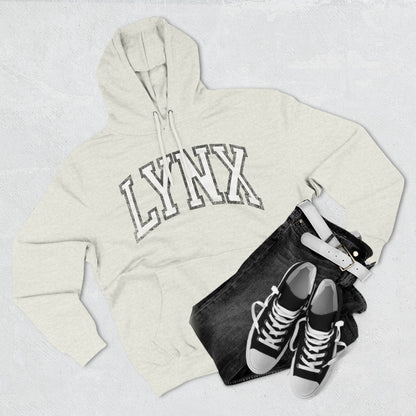 Lynx Basketball Vintage Print Premium Hoodie