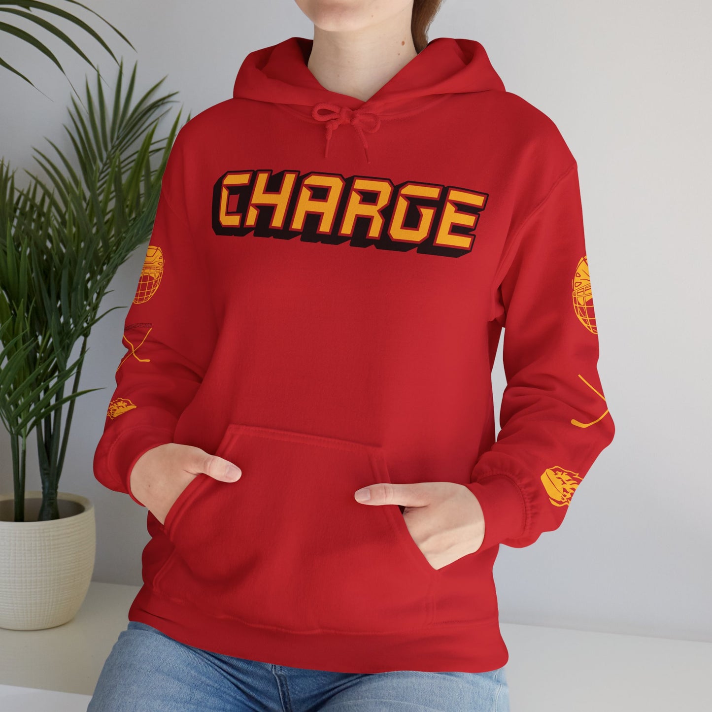 Brianne Jenner 19 Charge Hockey Heavy Hoodie