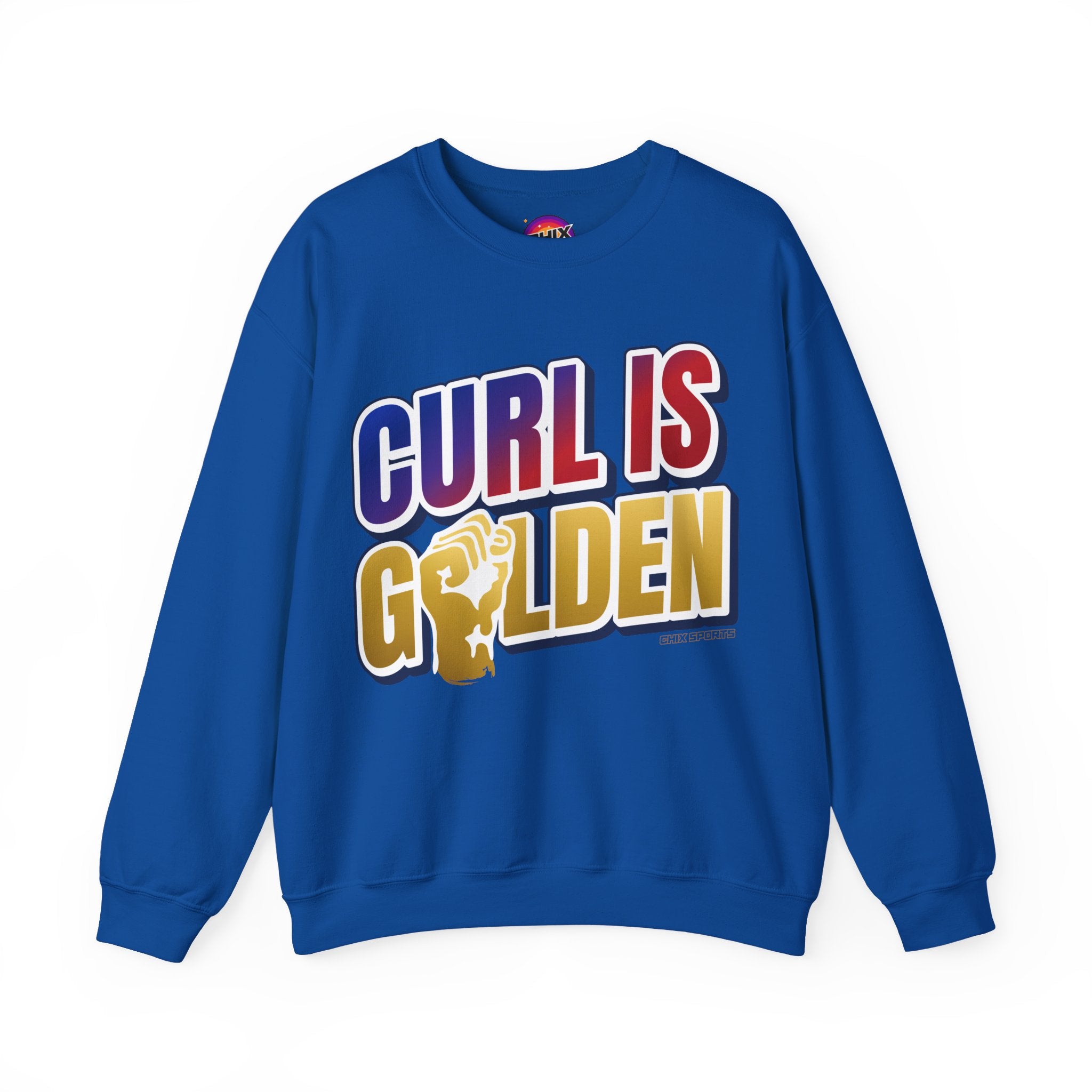 Britta Curl-Salemme Golden USA Women's Hockey Unisex Sweatshirt