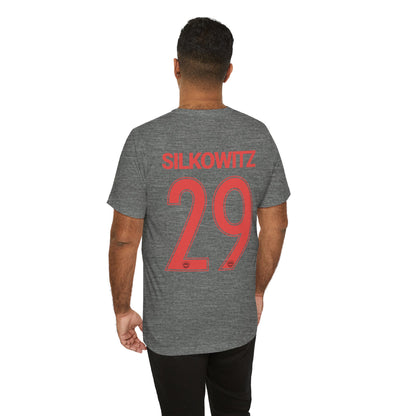 Jordan Silkowitz 29 Bay City Soccer Softblend T-shirt