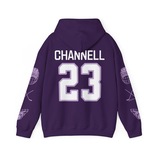 Mellissa Channell-Watkins 23 Frost Hockey Heavy Hoodie