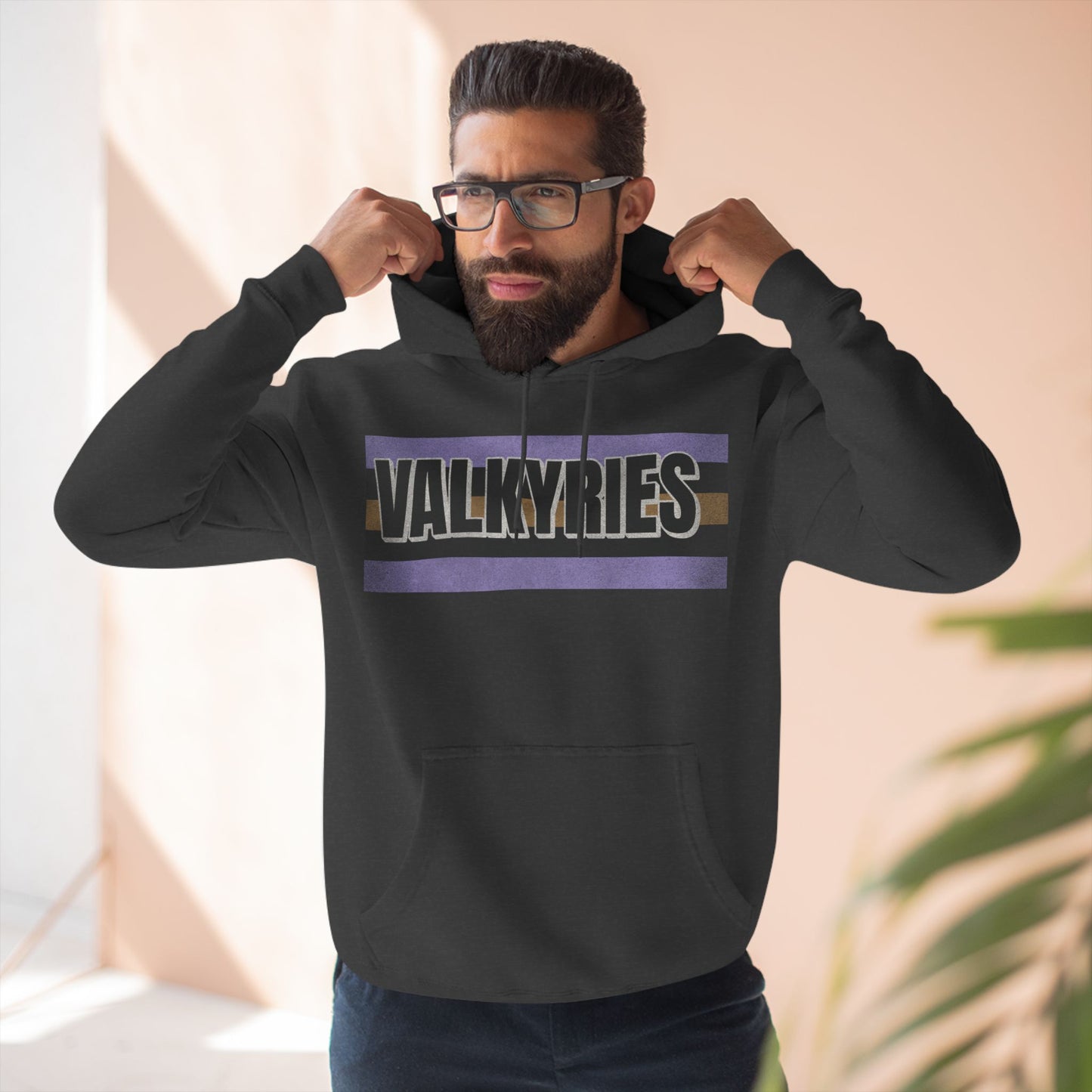 Valkyries Premium Vintage Style Basketball Hoodie