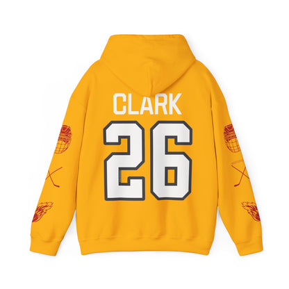 Emily Clark 26 Charge Hockey Heavy Hoodie