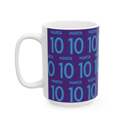 Marta 10 Orlando Soccer Ceramic Mug