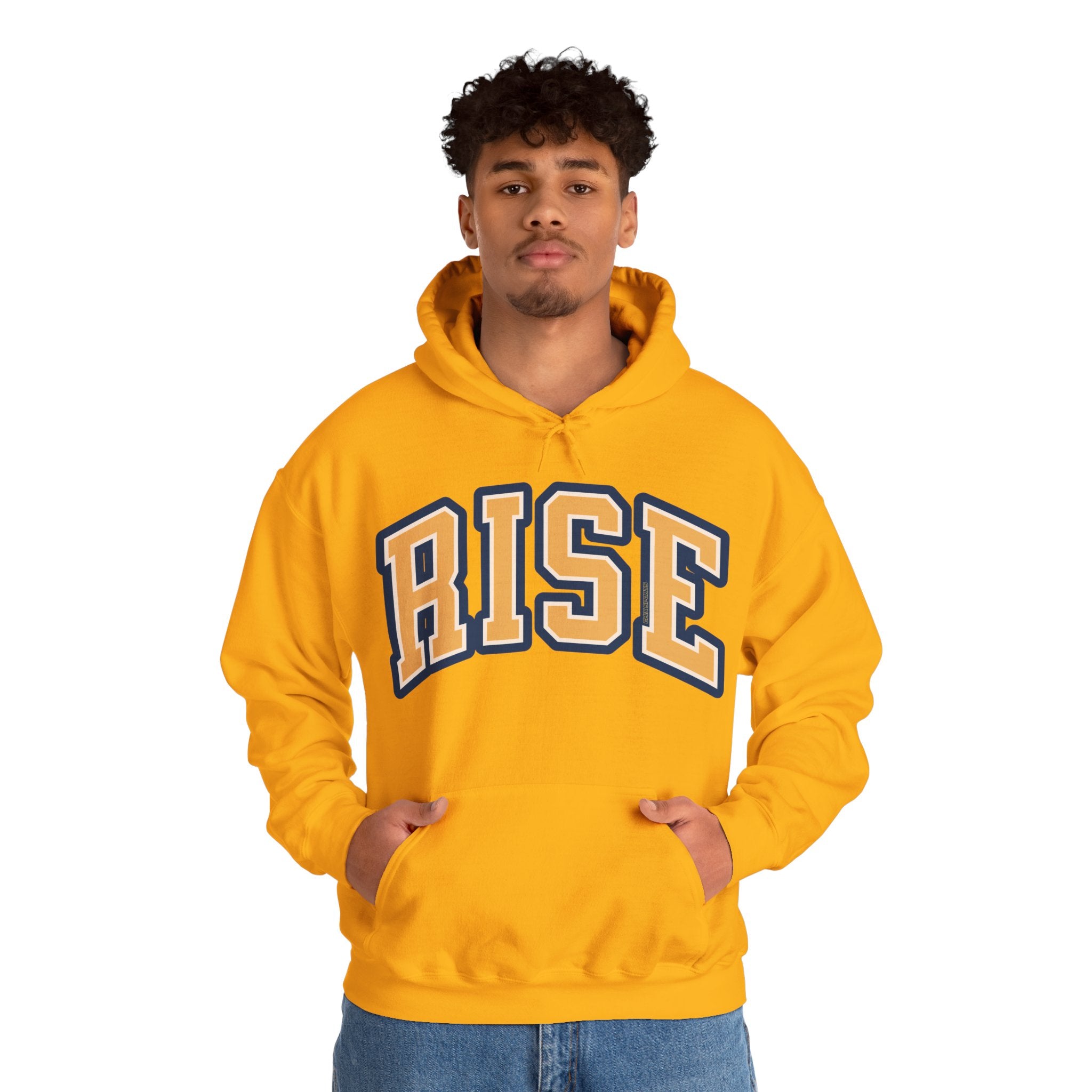 Rise Volleyball Unisex Heavy Hoodie