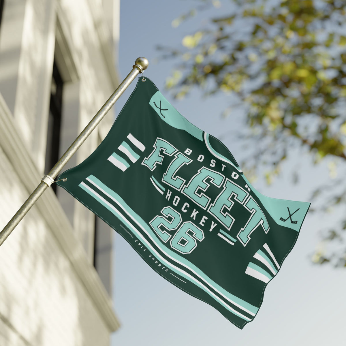 Boston Fleet 36 x 24 Double-Sided Flag