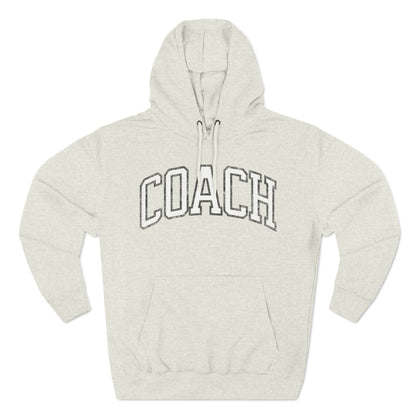 Sports Coach Premium Hoodie Vintage Print