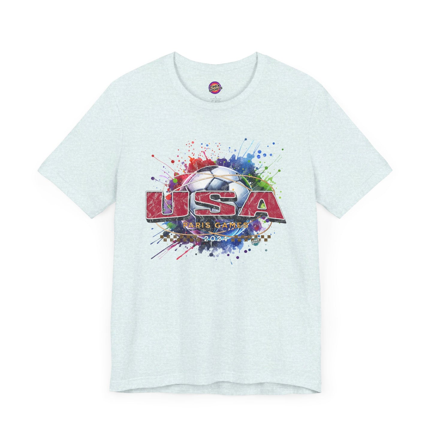 U.S. Women's Soccer Fans T-shirt Red USA