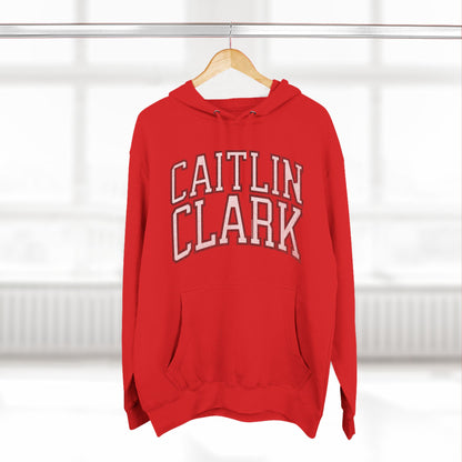 Caitlin Clark Fever Vintage Print Premium Hoodie