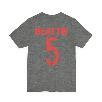 Jen Beattie 5 Bay City Soccer Softblend T-shirt