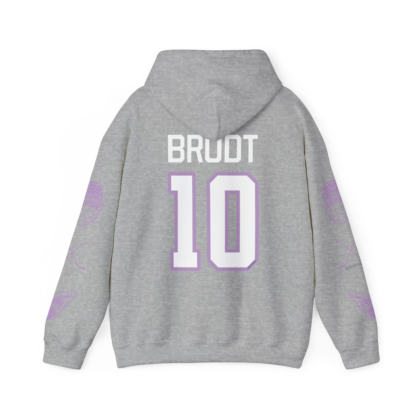 Sydney Brodt 10 Frost Hockey Heavy Hoodie