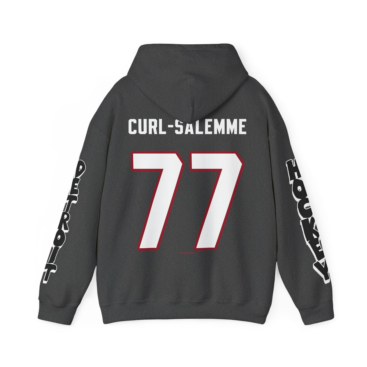Britta Curl-Salemme Detroit Hockey Club Unisex Moto Hoodie