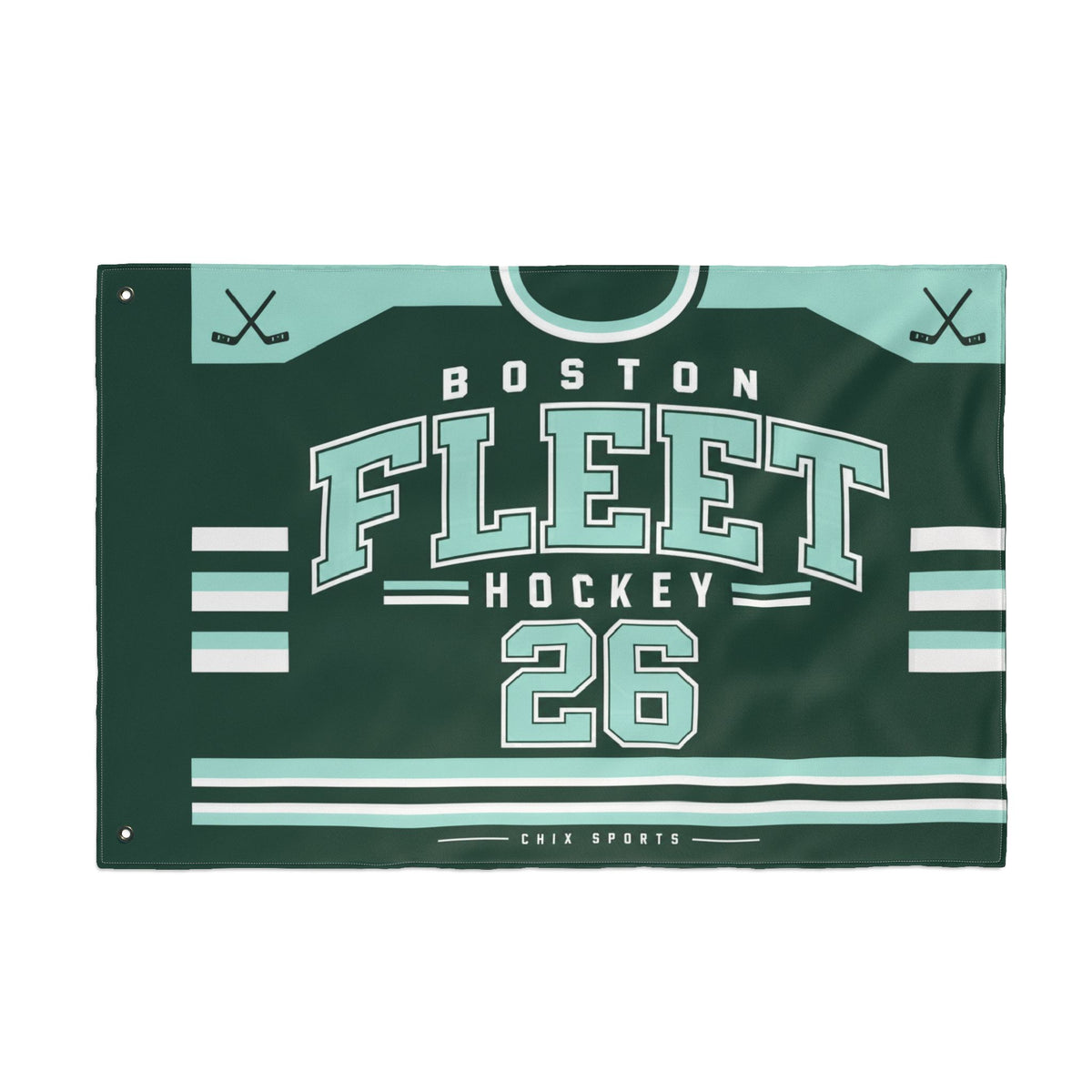 Boston Fleet 36 x 24 Double-Sided Flag