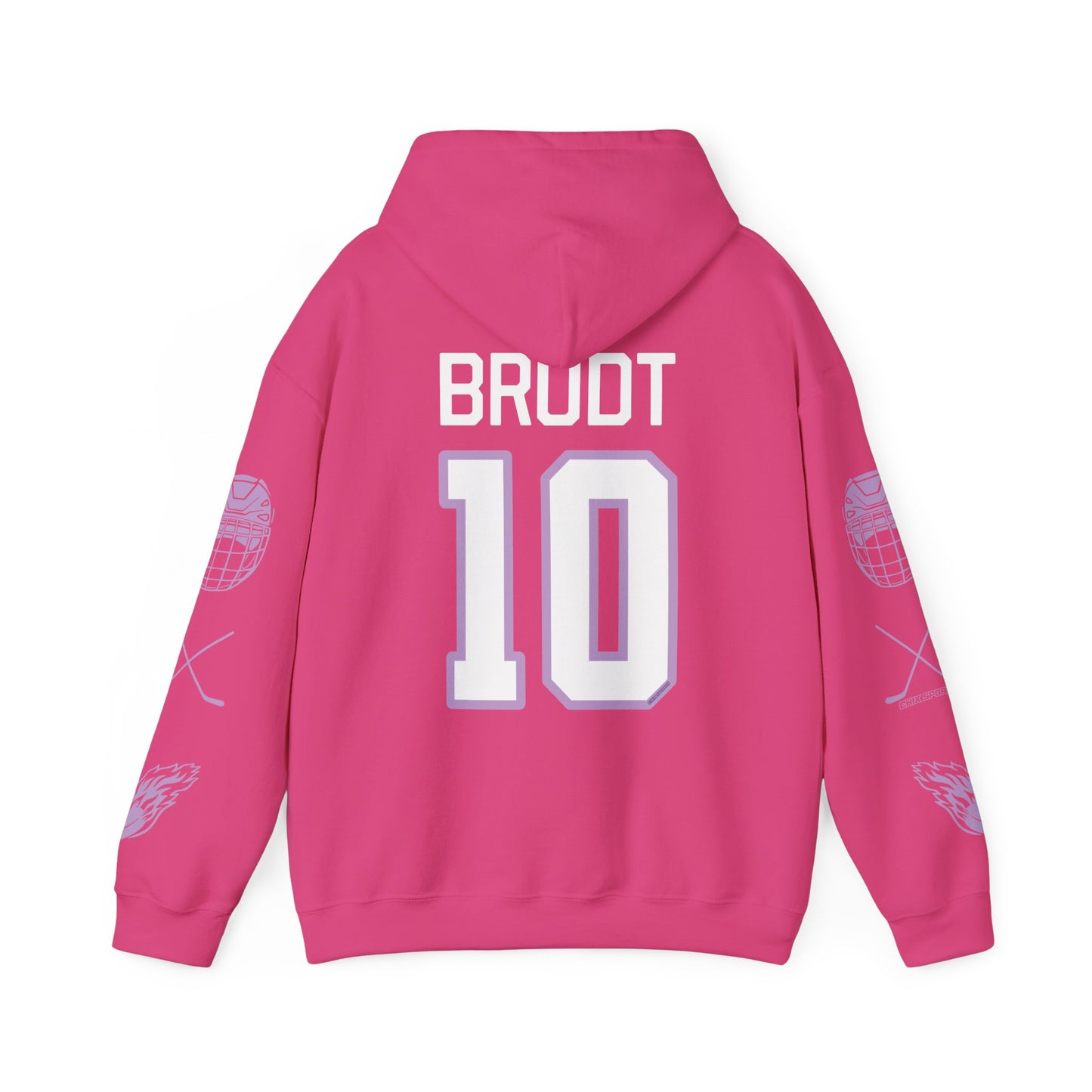 Sydney Brodt 10 Frost Hockey Heavy Hoodie