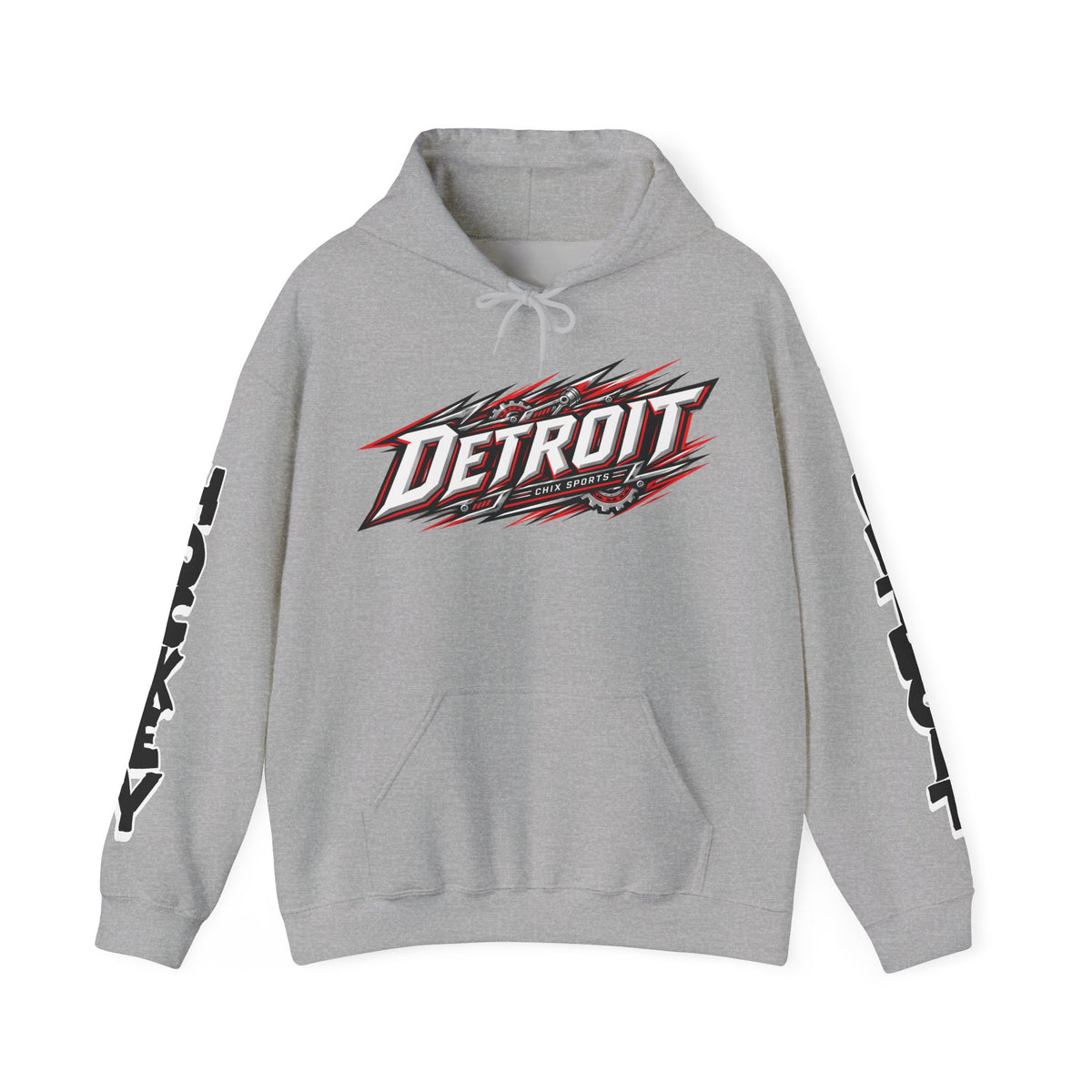 Britta Curl-Salemme Detroit Hockey Club Unisex Moto Hoodie