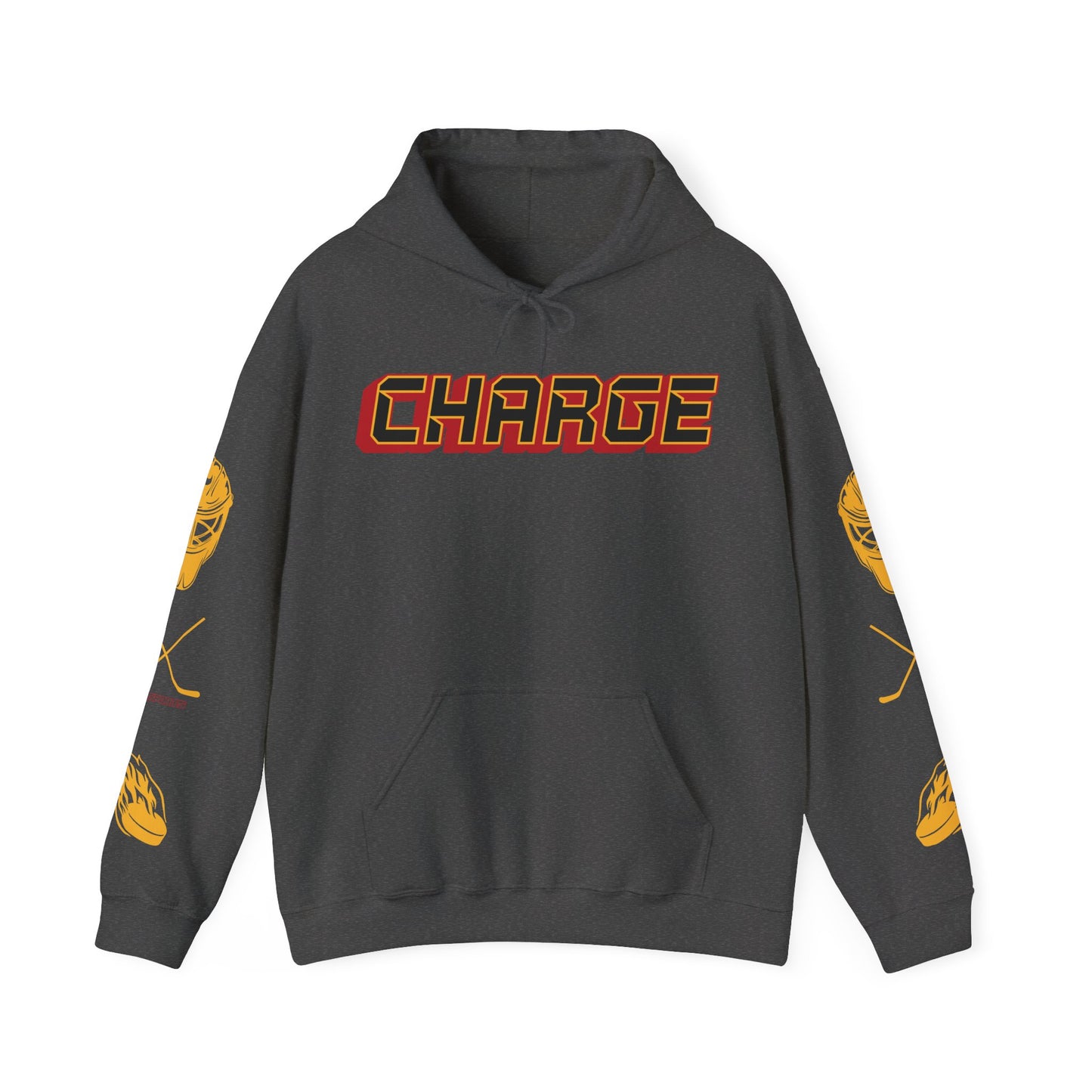 Logan Angers 35 Charge Hockey Heavy Hoodie