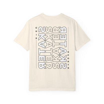 Outline SKATER Position Garment-Dyed T-shirt