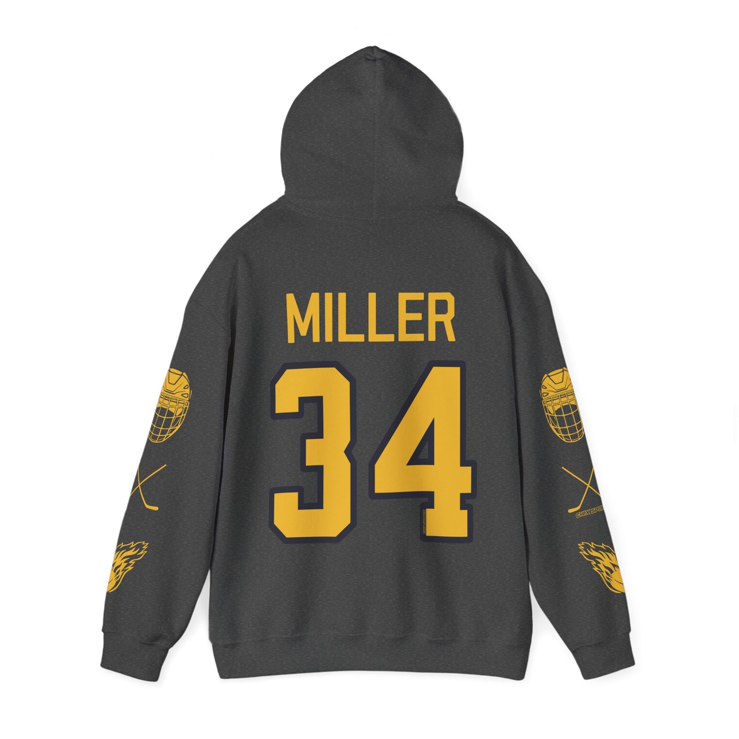 Hannah Miller 34 Sceptres Hockey Heavy Hoodie