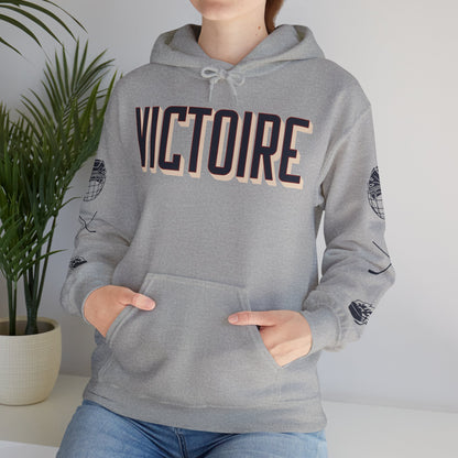 Victoire Hockey Two-Sided Print Heavy Hoodie