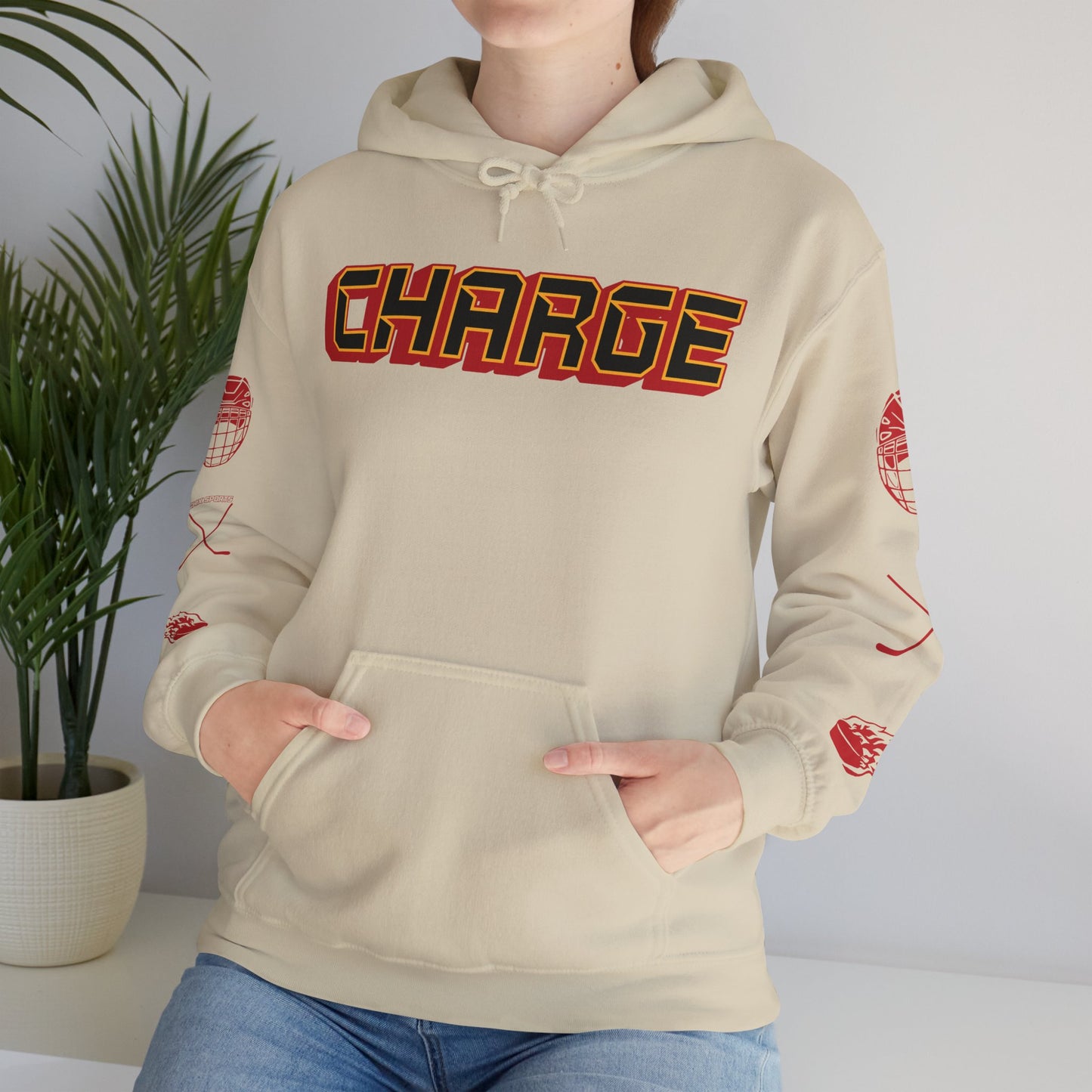 Brianne Jenner 19 Charge Hockey Heavy Hoodie