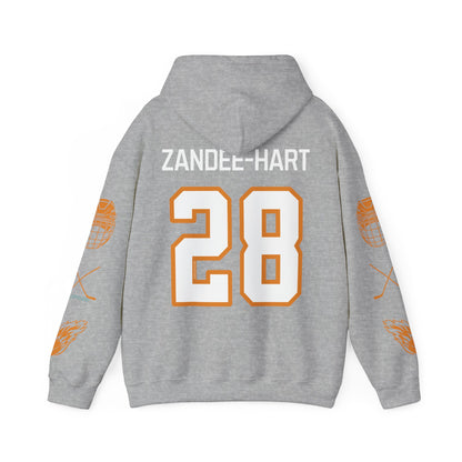 Micah Zandee-Hart 28 Sirens Hockey Heavy Hoodie