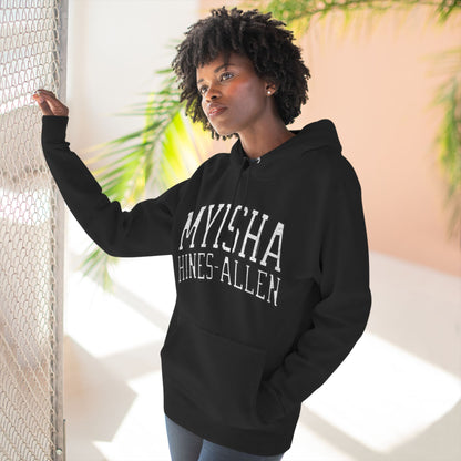 Myisha Hines-Allen Lynx Vintage Print Premium Hoodie