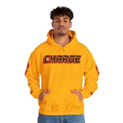 Logan Angers 35 Charge Hockey Heavy Hoodie