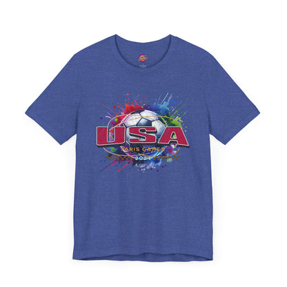 U.S. Women's Soccer Fans T-shirt Red USA