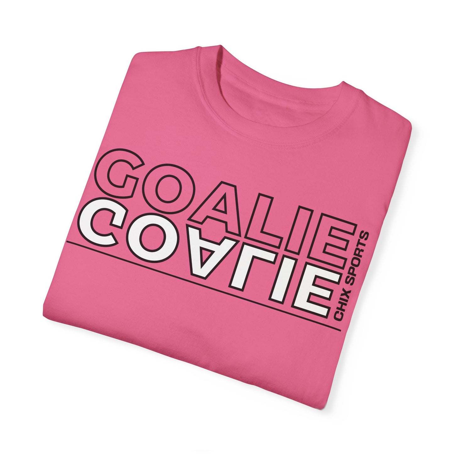 Outline GOALIE Position Garment-Dyed T-shirt