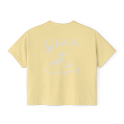 Women's Surf "So Fetch" Boxy Shirt