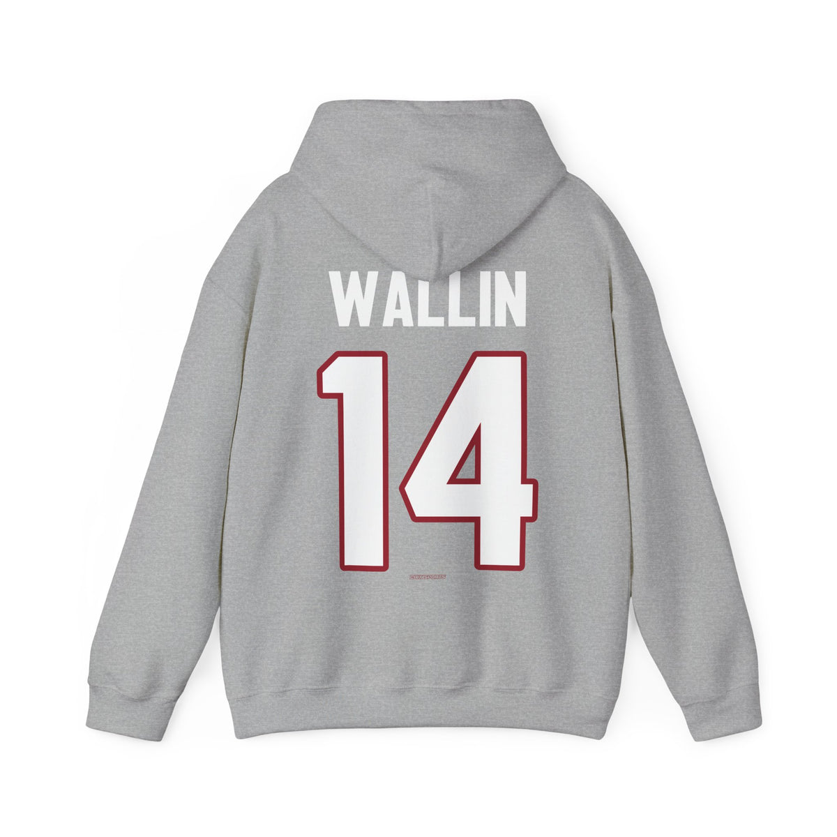 Olivia Wallin Detroit Hockey Club Unisex Moto Hoodie