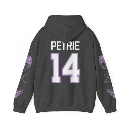 Dominique Petrie 14 Frost Hockey Heavy Hoodie