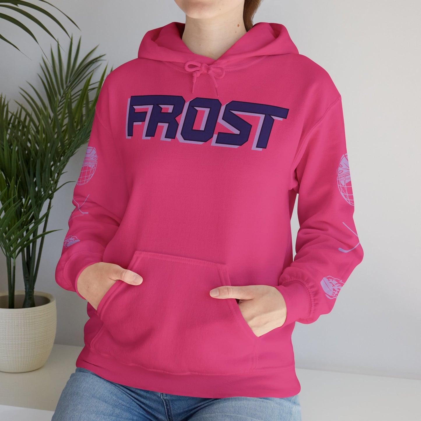 Taylor Heise 27 Frost Hockey Heavy Hoodie