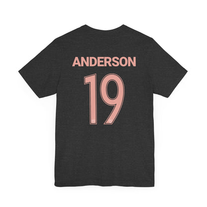 Angelina Anderson 19 Angel City Soccer Softblend T-shirt