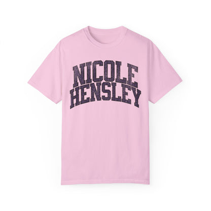 Nicole Hensley Frost Hockey Star Vintage Print Premium T-shirt