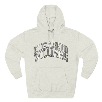 Elizabeth Williams Sky Premium Hoodie Vintage Print