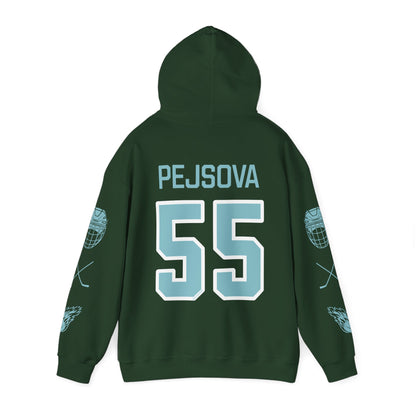 Daniela Pejsova 55 Heavy Fleet Hoodie