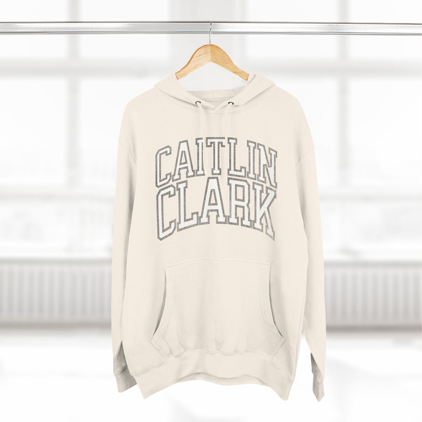 Caitlin Clark Fever Vintage Print Premium Hoodie