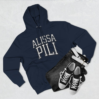 Alissa Pili Lynx Vintage Print Premium Hoodie