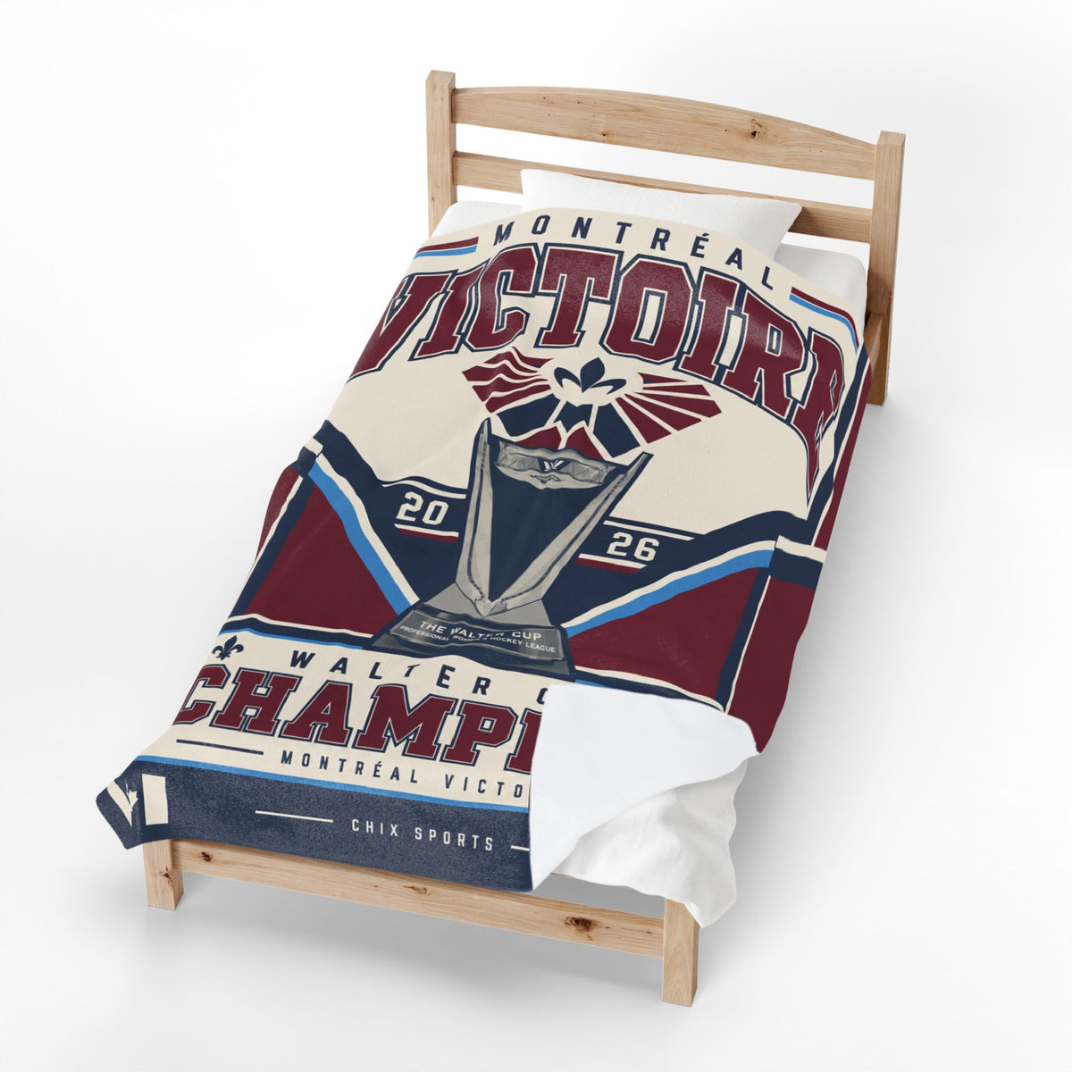 Montreal Victoire Champions Plush Blanket