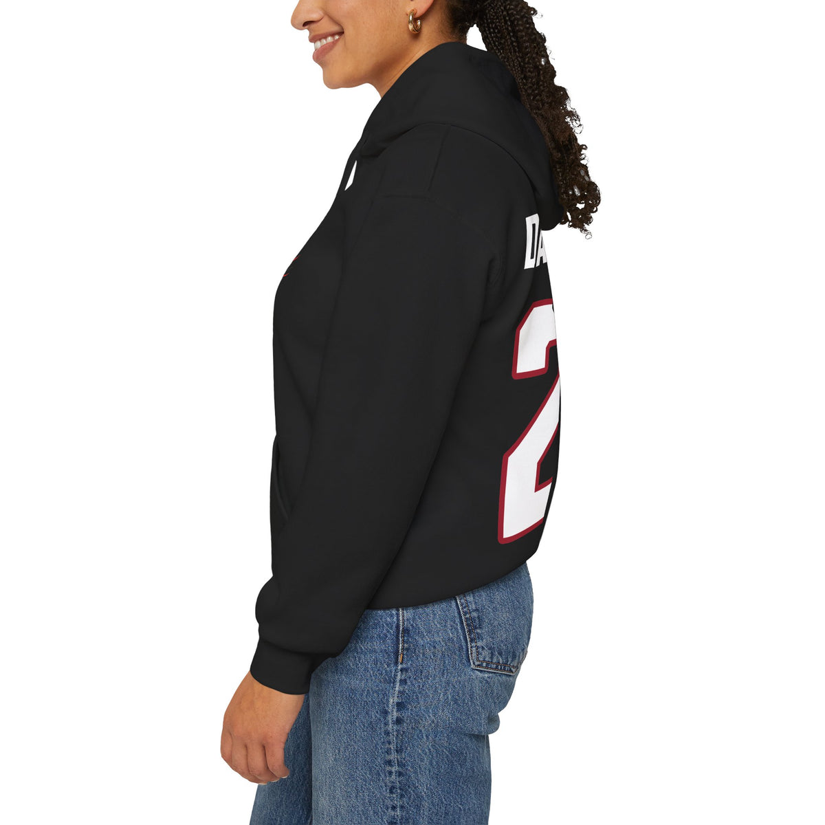 Shiann Darkangelo Detroit Hockey Club Unisex Moto Hoodie