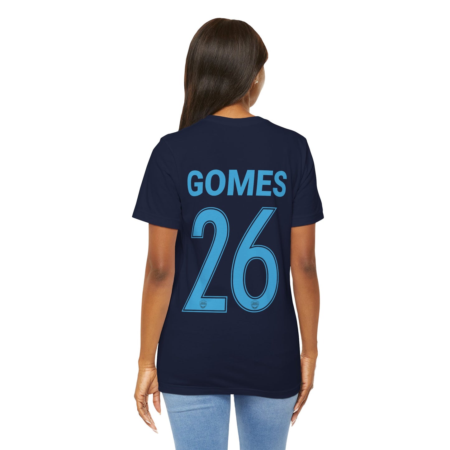 Nadia Gomes 26 Stars Soccer Softblend T-shirt