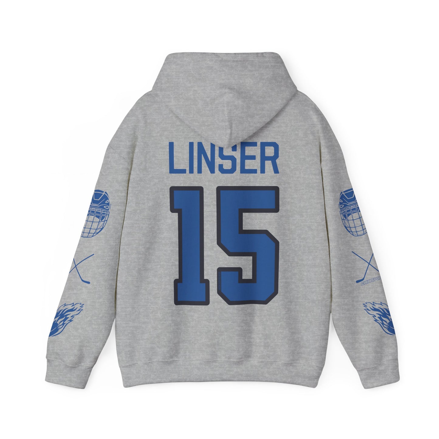 Anneke Linser 15 Sceptres Hockey Heavy Hoodie