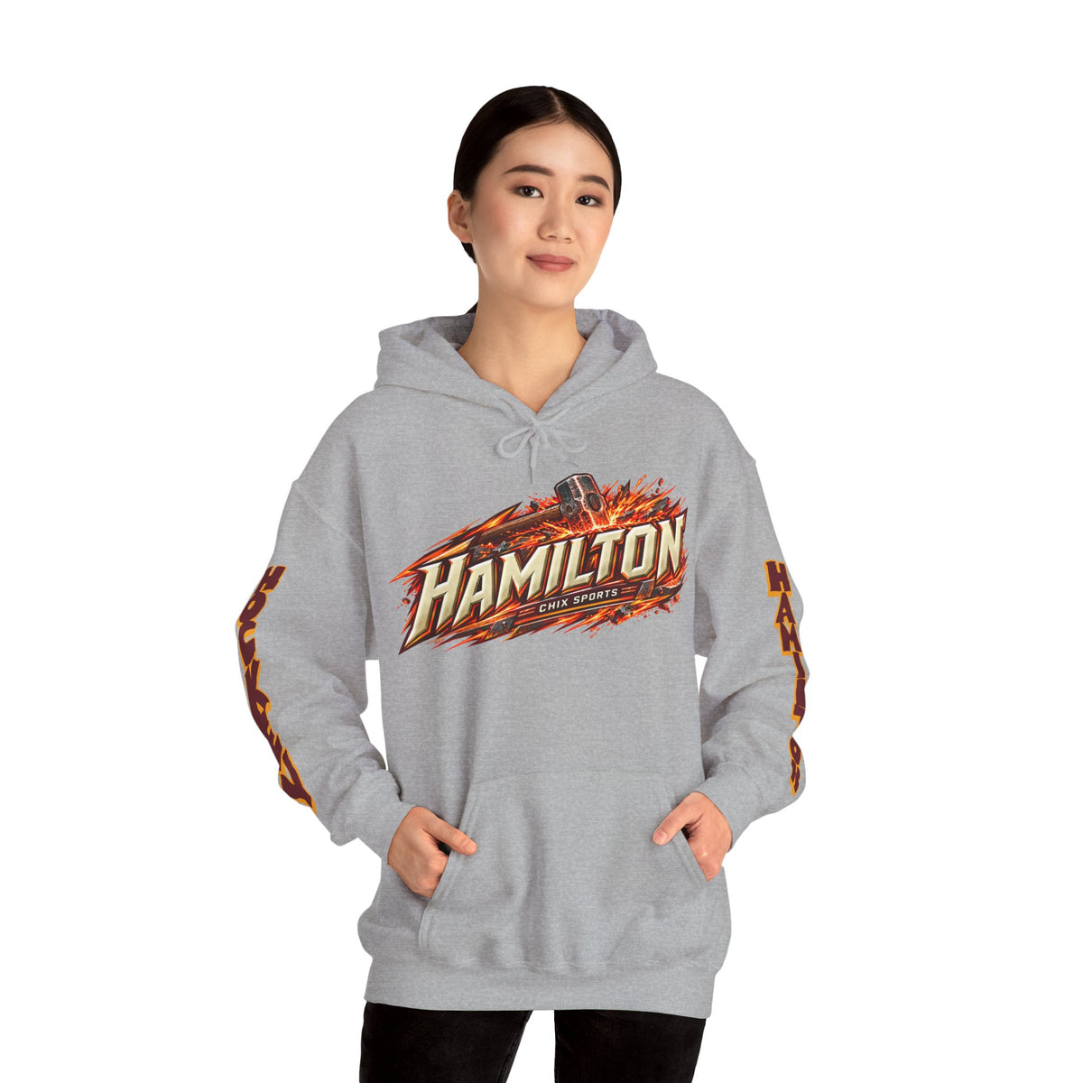 Nicole Gosling Hamilton Expansion Unisex City Hoodie