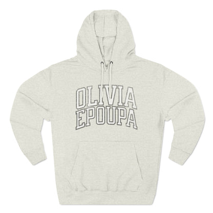 Olivia Epoupa Lynx Basketball Vintage Print Premium Hoodie