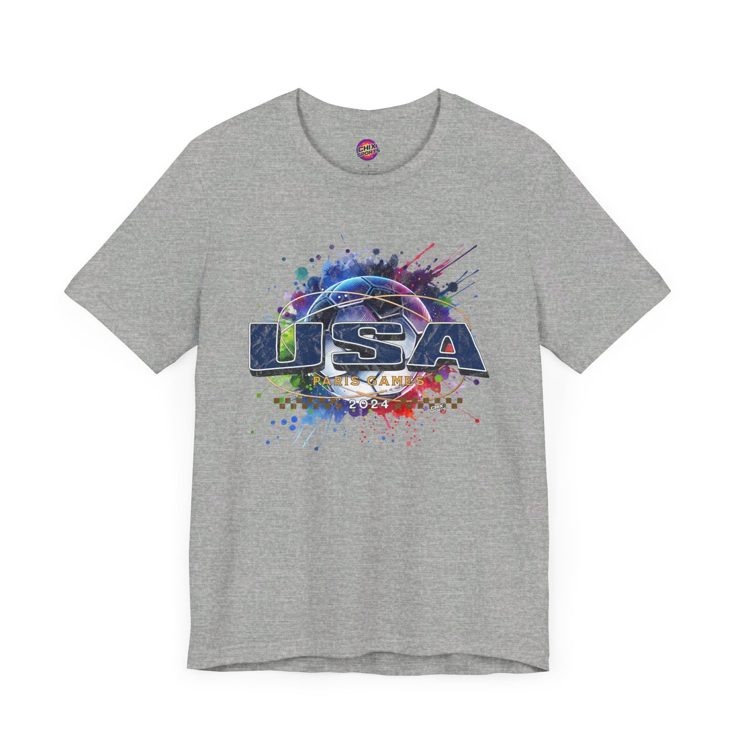 U.S. Women's Soccer Fans T-shirt Blue USA